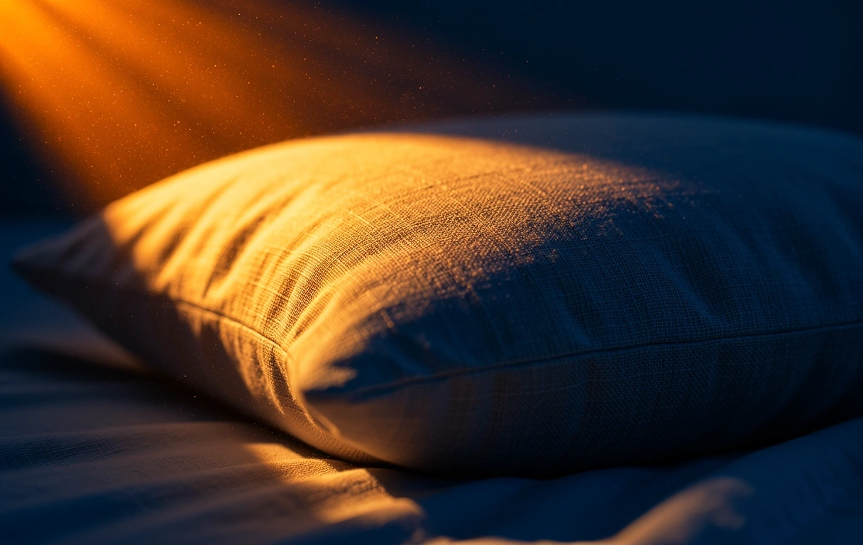 Morgensonne im Schlafzimmer